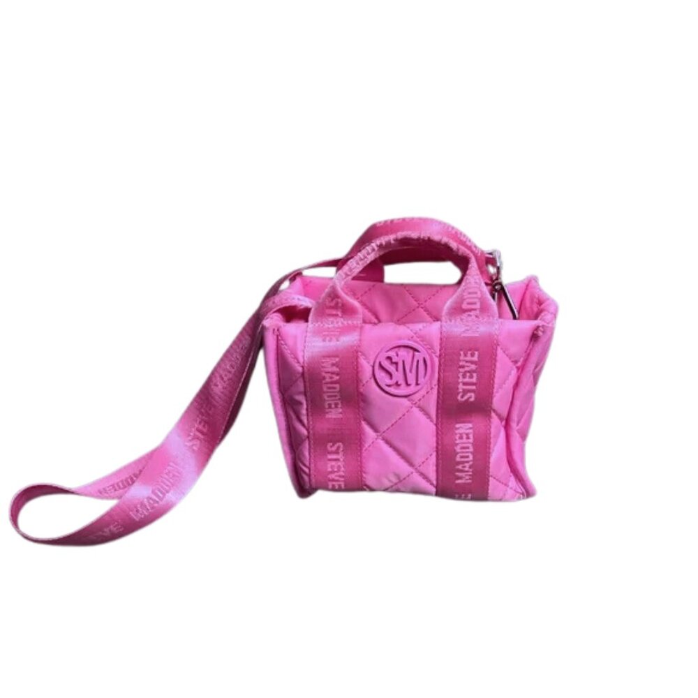 Steve Madden Mini Nylon Pink Cross Body Bag